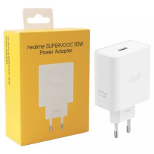 Charger Realme SuperVOOC 80W USB-A white