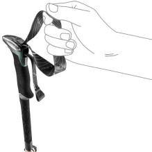 Trekking Poles LEKI TR MAKALU FX, 110-130 cm, green