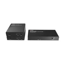 HDMI Skirstytuvas - 70m Cat.6 2 Uostai 4K@60Hz IR Palaikymas HDMI Skirstytuvas - 70m Cat.6 2 Uostai 4K@60Hz IR Palaikymas