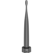 Wireless Tooth Brush, Grey, 3 Brush Heads, 1400mAh, Function: Soft, Clean, Massage, White, Sweep