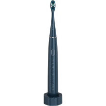 Wireless Tooth Brush, Navy Blue, 3 Brush Heads, 1400mAh, Function: Soft, Clean, Massage, White, Sweep