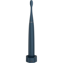 Wireless Tooth Brush, Navy Blue, 3 Brush Heads, 1400mAh, Function: Soft, Clean, Massage, White, Sweep