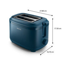 Philips 3000 series HD2511 / 70 toaster 8 2 slice(s) 830 W Blue Philips 3000 series HD2511 / 70 toaster 8 2 slice(s) 830 W Blue