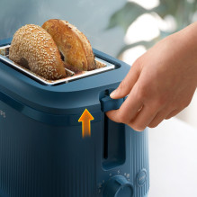 Philips 3000 series HD2511 / 70 toaster 8 2 slice(s) 830 W Blue Philips 3000 series HD2511 / 70 toaster 8 2 slice(s) 830 W Blue