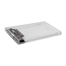 Išorinis Korpusas - Savio 2.5" USB 3.0 SSD Skaidrus Išorinis Korpusas - Savio 2.5" USB 3.0 SSD Skaidrus