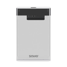 Išorinis Korpusas - Savio 2.5" USB 3.0 SSD Skaidrus Išorinis Korpusas - Savio 2.5" USB 3.0 SSD Skaidrus
