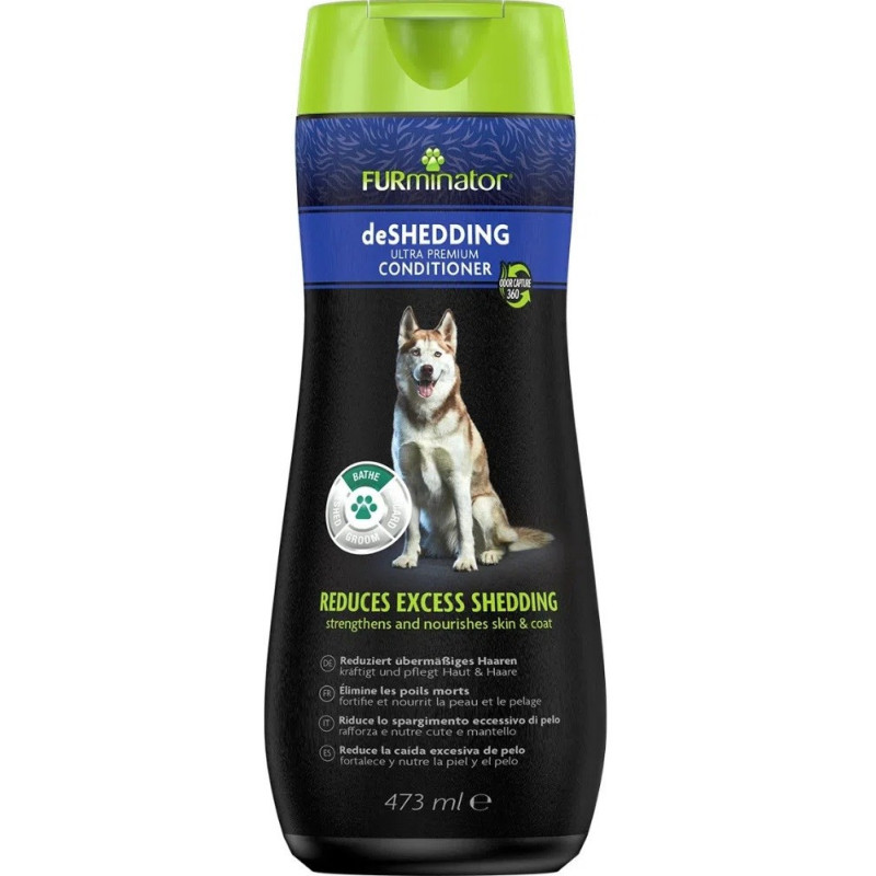 Šunų Plaukų Kondicionierius - Furminator Ultra Premium, 473ml Mėlynas