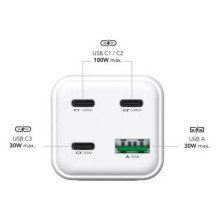 Maitinimo adapteris USB 100W / GAN FAST MRMA124 MEDIARANGE