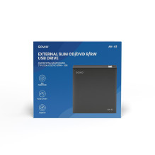 External DVD Drive - Savio AK-43 USB 2.0 Black