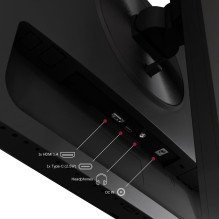 LCD monitorius, THOMSON, 27 colių, 1920 x 1080 pikselių, „Full HD“, natūralus kraštinių santykis 16:9, plokščias, M27FB5