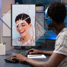 LCD Monitor, THOMSON, 27 ", 1920 x 1080 pixels, Full HD, Native aspect ratio 16:9, Flat, M27FB5C15