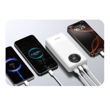 External battery Dudao 'K12Pro' white 22.5W 20000mAh (PD / QC3.0)