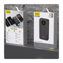 Išorinė baterija Dudao 'K12Pro' juodas 22.5W 20000mAh (PD / QC3.0)