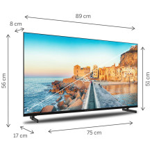 TV Set, THOMSON, 40 ", Full HD, 1920 x 1080 pixels, Flat, 16:9, LCD, 40FG2S15