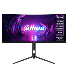 LCD Monitor, DAHUA, DHI-LM30-E330CA, 30", Gaming / Curved / 21 : 9, Panel VA, 2560x1080, 21:9, 200Hz, 1 ms, Swivel,