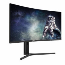 LCD monitorius, DAHUA, 34 colių, 3440 x 1440 pikselių, „UltraWide Quad HD“, natūralus kraštinių santykis 21:9, LCD, išle