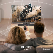 TV Set, THOMSON, 43 ", 4K Ultra HD, 3840 x 2160 pixels, Flat, 16:9, QLED Pro, 43QG7C04