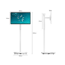 Televizorius, THOMSON, 27", dviguba „Full HD“, 1920 x 1080 pikselių, plokščias, 16:9, DLED, 27FE7M45