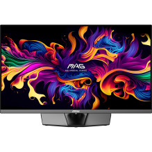 Monitor, MSI, 26.5 ", 3840 x 2160 pixels, 4K Ultra HD, Native aspect ratio 16:9, QD-OLED, MAG272UPQD-OLEDX24