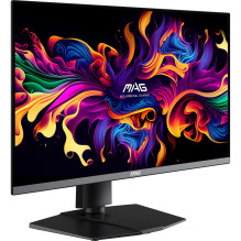 Monitorius, MSI, MAG272QP QD-OLED X50, 26.5", Žaidimų, Panelė QD-OLED, 2560x1440, 16:9, 500Hz, 0.03 ms, Spalva juod