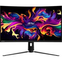 Monitorius, MSI, MPG 321CURX QD-OLED, 31.5", Žaidimų / Išlenktas / 4K, Panelė QD-OLED, 3840x2160, 16:9, 240 Hz, 0.0