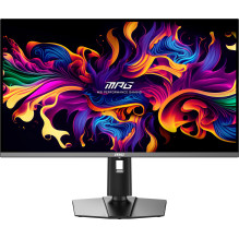 Monitorius, MSI, 31,5 colio, žaidimų / 4K, skydelis QD-OLED, 3840x2160, 16:9, matinis, 0,03 ms, pasukamas, pasukamas, re