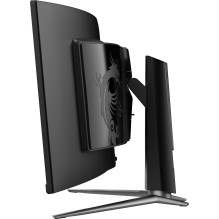Monitorius, MSI, MPG 491CQP QD-OLED, 49 colių, žaidimų / išlenktas, skydelis QD-OLED, 5120x1440, 32:9, 144 Hz, matinis, 