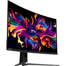 Monitorius, MSI, MPG 321CURX QD-OLED, 31.5", Žaidimų / Išlenktas / 4K, Panelė QD-OLED, 3840x2160, 16:9, 240 Hz, 0.0