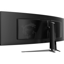 Monitor, MSI, MPG 491CQP QD-OLED, 49", Gaming / Curved, Panel QD-OLED, 5120x1440, 32:9, 144Hz, Matte, 0.03 ms, Swiv