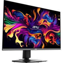 Monitorius, MSI, 31,5 colio, žaidimų / 4K, skydelis QD-OLED, 3840x2160, 16:9, matinis, 0,03 ms, pasukamas, pasukamas, re