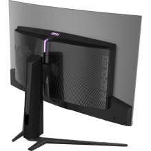 Monitorius, MSI, MPG 321CURX QD-OLED, 31.5", Žaidimų / Išlenktas / 4K, Panelė QD-OLED, 3840x2160, 16:9, 240 Hz, 0.0
