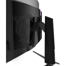 Monitor, MSI, MPG 321CURX QD-OLED, 31.5", Gaming / Curved / 4K, Panel QD-OLED, 3840x2160, 16:9, 240 Hz, 0.03 ms, MP
