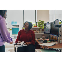 HP Poly Blackwire 3320 Stereo Microsoft Teams Certified USB-C Headset +USB-C / A Adapter