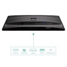 LCD Monitor, AOC, 27 ", 2560 x 1440 pixels, Wide Quad HD, Native aspect ratio 16:9, Flat, Q27P4U