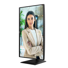 LCD Monitor, AOC, 27 ", 2560 x 1440 pixels, Wide Quad HD, Native aspect ratio 16:9, Flat, Q27P4U