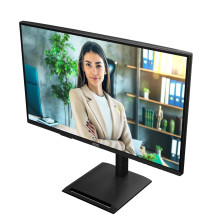 LCD Monitor, AOC, 27 ", 2560 x 1440 pixels, Wide Quad HD, Native aspect ratio 16:9, Flat, Q27P4U