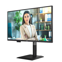 LCD Monitor, AOC, 27 ", 2560 x 1440 pixels, Wide Quad HD, Native aspect ratio 16:9, Flat, Q27P4U