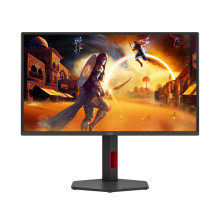 LCD Monitor, AOC, 24.5 ", 2560 x 1440 pixels, Quad HD, Native aspect ratio 16:9, LED, Flat, Q25G4SR