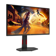 LCD Monitor, AOC, 24.5 ", 2560 x 1440 pixels, Quad HD, Native aspect ratio 16:9, LED, Flat, Q25G4SR