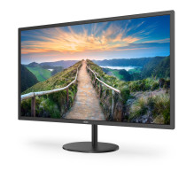 LCD Monitor, AOC, Q32V4, 31.5", Business, Panel IPS, 2560x1440, 16:9, 75Hz, Matte, 4 ms, Speakers, Tilt, Colour Bla