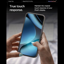 Spigen Glas.tR EZ Fit Pro 2-Pack Tempered Glass Screen Protector for Google Pixel 10A