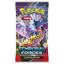 Prekybos Kortelės - Pokémon Scarlet &amp; Violet Temporal Forces Booster Pakas 10 Kortelių