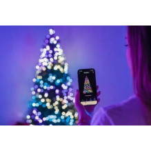 Apšvietimo dekoracija - Twinkly Regal 270 LED RGB Kalėdų eglutės žibintai (Bluetooth, Wi-Fi, vidaus)