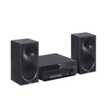 AKAI AM-301B System 40W (2x20W) CD MP3 BT USB FM 40 presets AUX RCA, black