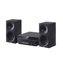AKAI AM-301B System 40W (2x20W) CD MP3 BT USB FM 40 presets AUX RCA, black