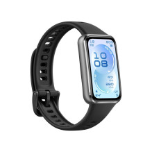 Huawei Band 11 Matte Black Durable Polymer Case with Black Fluoroelastomer Strap Huawei Band 11 Matte Black Durable Polymer Case with Black Fluoroelastomer Strap
