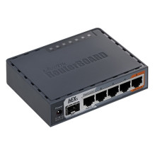 Mikrotik hEX S laidinis maršrutizatorius Gigabit Ethernet Juodas Mikrotik hEX S laidinis maršrutizatorius Gigabit Ethernet Juodas