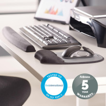 MOUSE PAD MEMORY FOAM / SILVER STREAK 9175801 FELLOWES