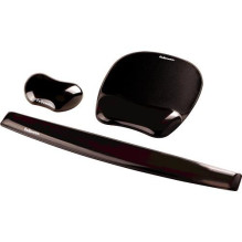 MOUSE PAD CRYSTAL GEL / BLACK 9112101 FELLOWES