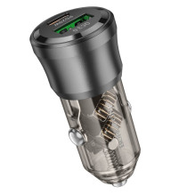Car charger Borofone BZ25 38W USB-C / USB-A black